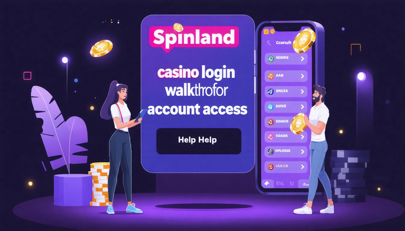 Spinland casino login walkthrough for account access help
