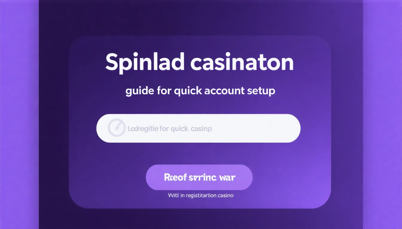 Spinland casino registration guide for quick account setup